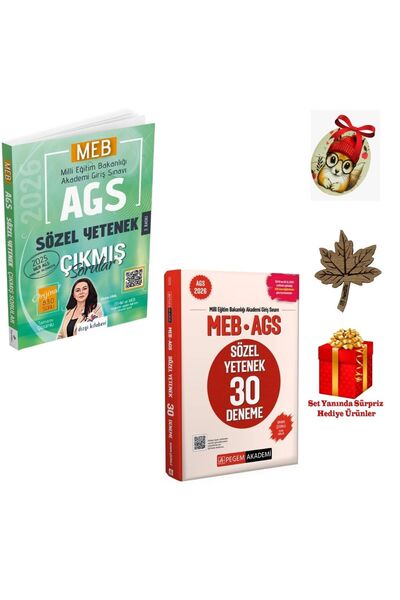 Dizgi Kitap Pegem 2026 MEB AGS Sözel Yetenek 30 Deneme ve Dizgi MEB AGS Sözel...