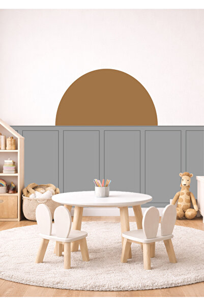 Sim Tasarım Boemski set zidnih naljepnica u obliku polukruga