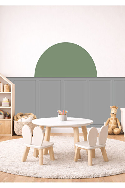 Sim Tasarım Boemski set zidnih naljepnica u obliku polukruga