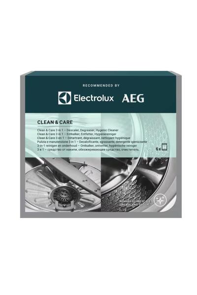 Electrolux 3-in-1 Anti-Limescale Cleaning Tablets M2GCP601 for Washer/Dishwas...