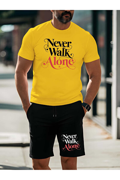 Rayan & Hoor Style Nerver Printed shorts t-shirts tracksuit set