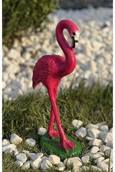 Bibloca Bahçe ve Balkon Dekoratif Flamingo Heykeli
