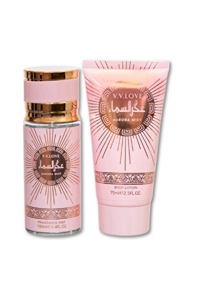 V.V LOVE Aurora Mist Women's Gift Set – Fragrance Mist 100 ml + Body Lotion 7...