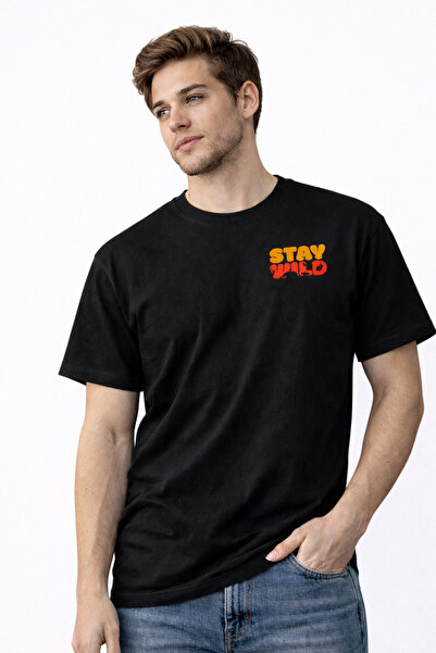 Me&On WEAR تي شيرت فاخر 100% قطن للجنسين بمقاس كبير - مجموعة طباعة ستريت ستاي...