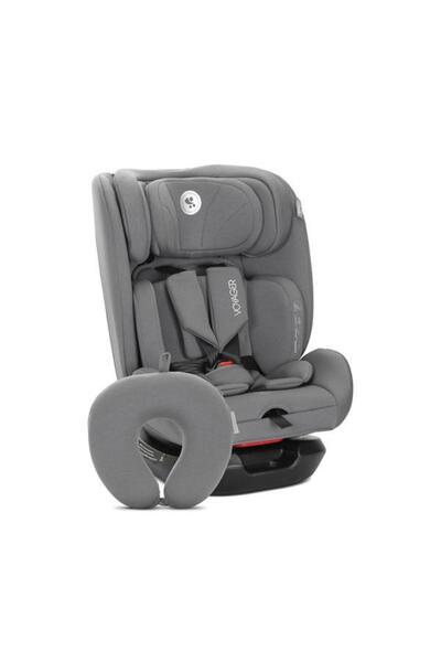 LORELLİ Child Car Seat Voyager i-Size 40-150 cm 0-12 Years Travel Pillow Grey