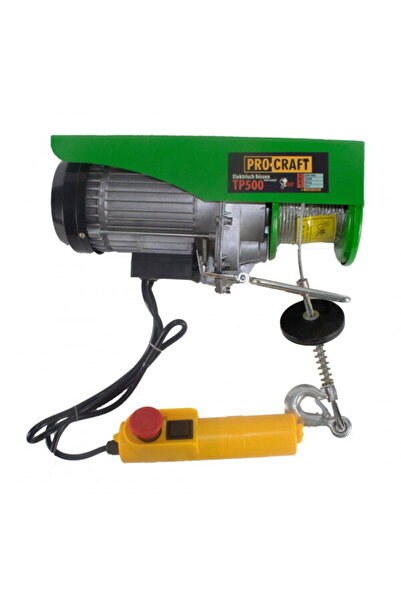 PRO CRAFT Palan electric Procraft TP500, 1020W, cu kit de montare