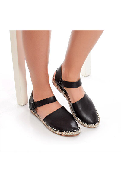 Moosefield Prava koža Tamno smeđe žene Sandale