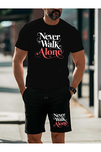 Rayan & Hoor Style بدلة رياضية تي شيرت وشورت من nerfer مطبوع