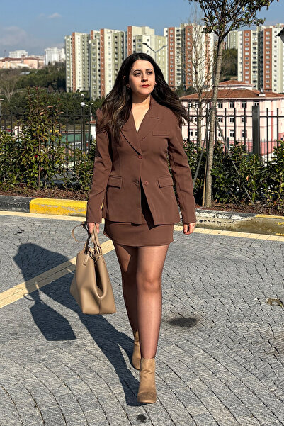 NN SISTER Blazer Ceket & Mini Etek Takım