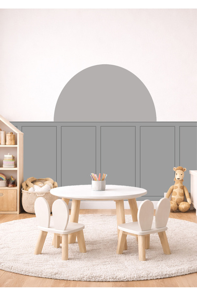 Sim Tasarım Boemski set zidnih naljepnica u obliku polukruga