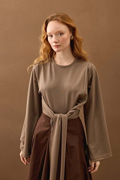 Ceylan Otantik Μπλούζα Βιζόν Ογισό Με δέσιμο