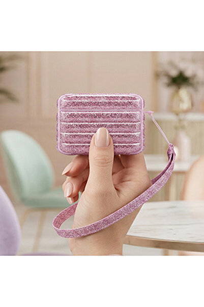 CaseOnn حافظة ابل ايربودز برو 2 / ايربودز برو مع حزام ورباط لامع S لمّاع أرجواني