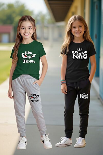 cm buseyiz Buseyiz Dječji dvodelni višebojni set za devojčice Štampano Set go...