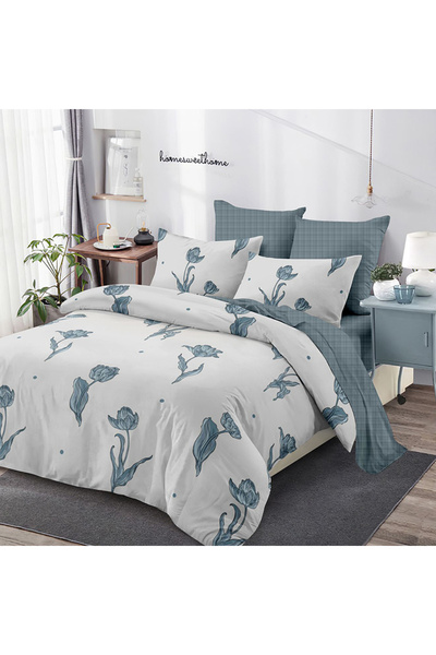 Pucioasa Duvet Cover Set for double bed 2 people, SDP from Finet, 6 pieces, D...