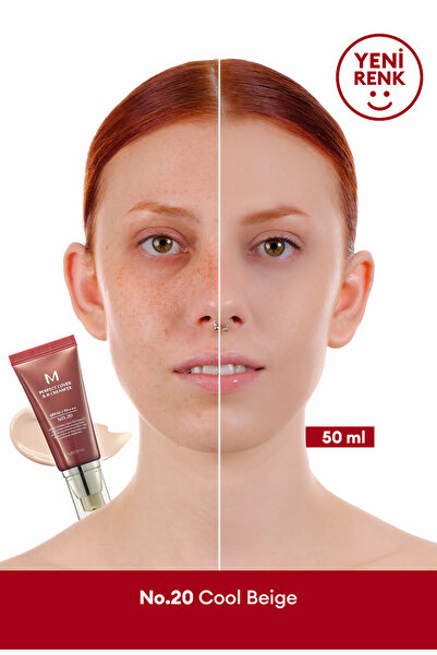 Missha Mükemmel Kapatıcılık Sunan Çok Fonksiyonlu M Perfect Cover BB Cream Ex...