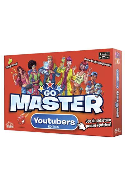 Asmodee Joc societate GO MASTER - YOUTUBERS EDITION