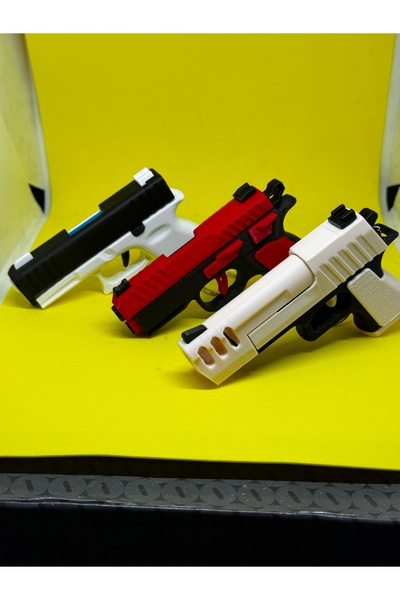 SELÇUK Muhteşem 3 lü Maket tabanca anahtarlık