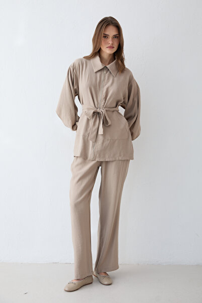 Melike Tatar Modal Zipper Set 32-2719