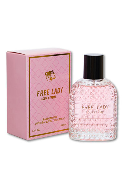 FREELADY Women's perfume FREE LADY Pour Femme, Eau de Parfum, 100 ml