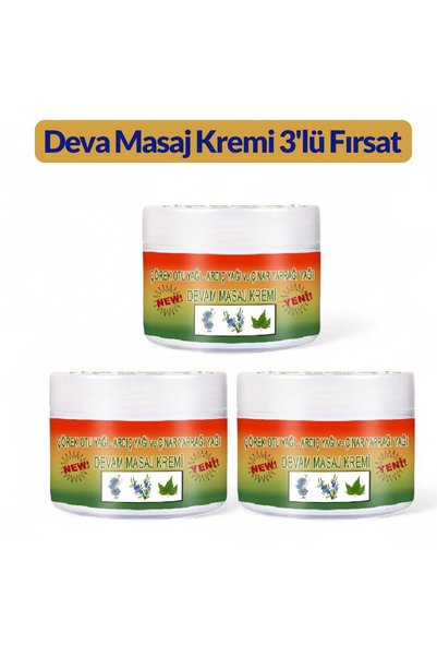 Nelia Deva Masaj Kremi Çörek Otlu Çınar Yapraklı Ardıç Yağlı 75 ml Mucize Kre...