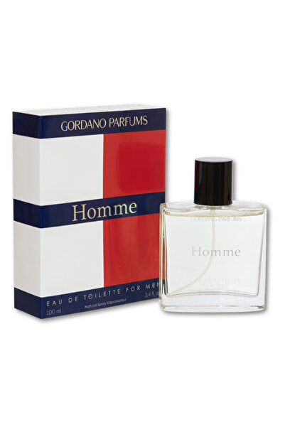 GORDANO PARFUMS Men's perfume Homme, Eau de Toilette, 100 ml
