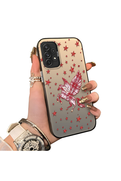 ucuc حافظة حماية للعدسات من السيليكون الصلب أكريليك درجة متوافقة مع هاتف سامس...