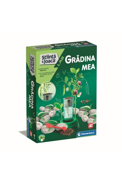 CLEMENTONI Creative set Science and play - My garden