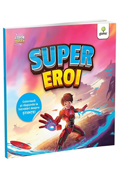 Tiki-Tan Interactive drawing book for childrenSuper HeroesGama Edition