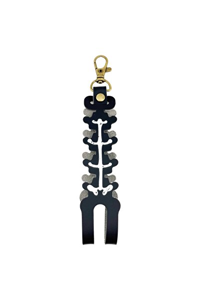 Avaleea Kendama CasePendant/ Tip Breloc/ Imprimeu Craniu/ Din - Piele 26 x 3....