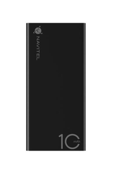 Navitel Φορητή μπαταρία PWR10 AL BLACK, 10000mAh, 2x USB, 1x USB-C (Μαύρο)