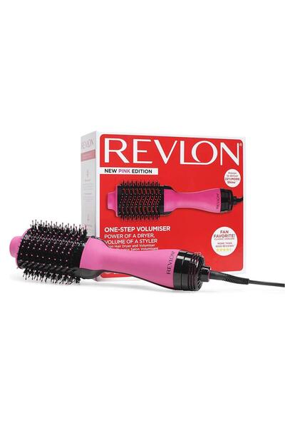 Revlon Hot Air Brush One-Step Hair Dryer & Volumizer RVDR5222PE, Pink, 800W