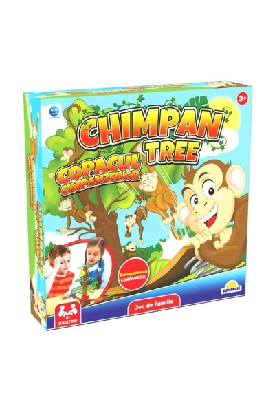 Noriel Interactive gameSmile GamesChimpanzee TreeChimpanzee Tree27 x 6 x 27 cm