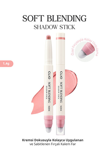 CLIO Kremsi, Kolayca Uygulanan ve Sabitlenen Fırçalı Kalem Far Soft Blending ...