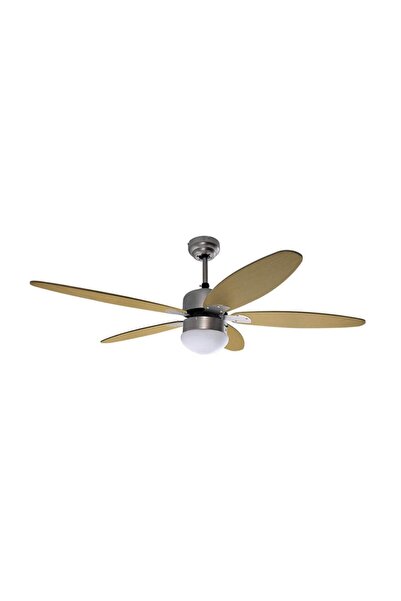 ardes Ceiling Fan Cloud 130WR 130cm, 5 Wood Blades, Light, Remote, 70W Brown