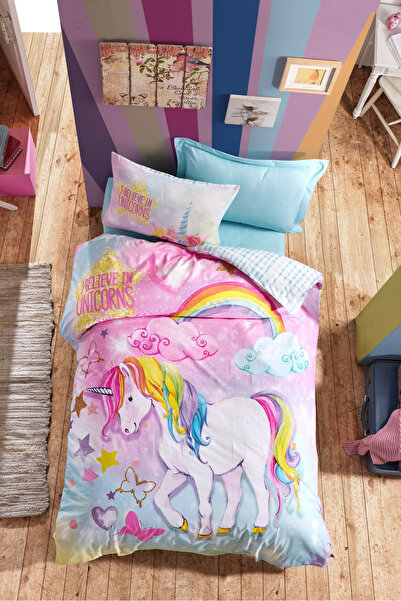 Cotton Box Σετ Παπλωματοθήκη Junior Μονό Ελαστικό Σεντόνι Dream Mint