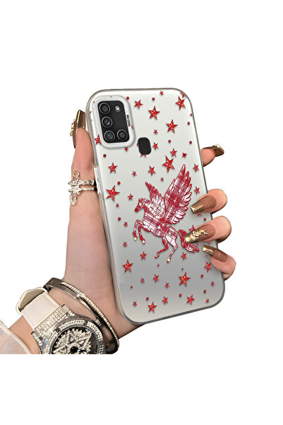 ucuc حافظة حماية للعدسات من السيليكون الصلب أكريليك درجة متوافقة مع هاتف سامس...