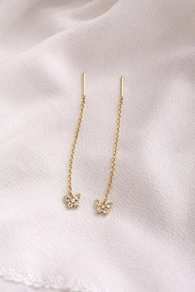 Inovius Cercei Eleganti, Cupru Placat cu Aur - LMG28