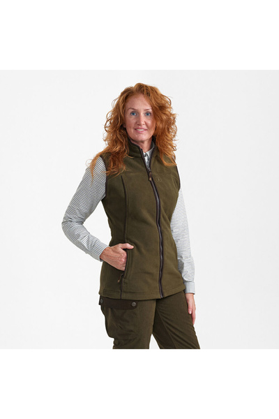 Deerhunter Jacket Lady Eagle Wool Women's Outdoor Zippered Pocket in Stretchy...