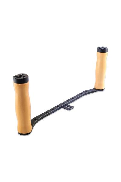 PORTKEYS Cadru manere ajustabil pentru monitor 7-9", HD-1-CAGE (Negru/Galben)