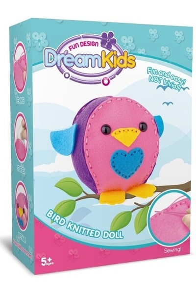 Avaleea Children's pillow creation setBird