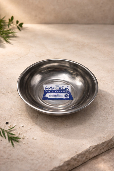 Rivorn 6-Piece Steel Bowl Set No. 4 – Steel Bowl Set, Durable and Multi-Purpo...