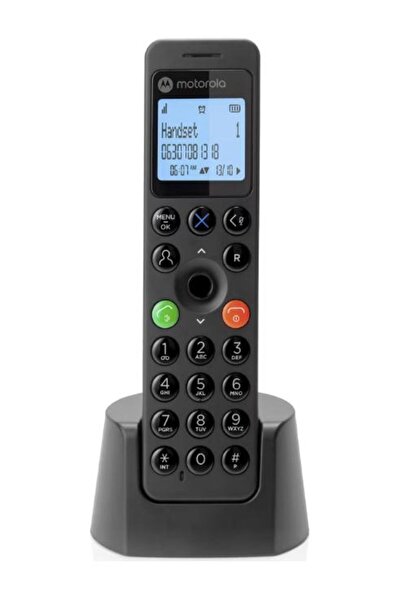 Motorola Cordless phone DOT201, Black