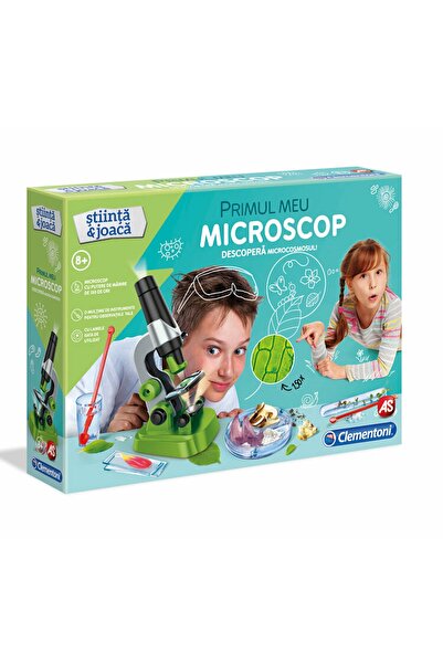 CLEMENTONI Educational set Science and playMy first microscope