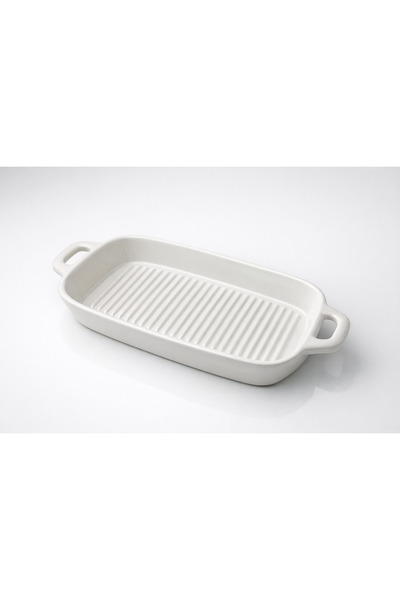 Rivorn صينية شواء مستطيلة الشكل من البورسلين - صينية فرن وتقديم من البورسلين ...
