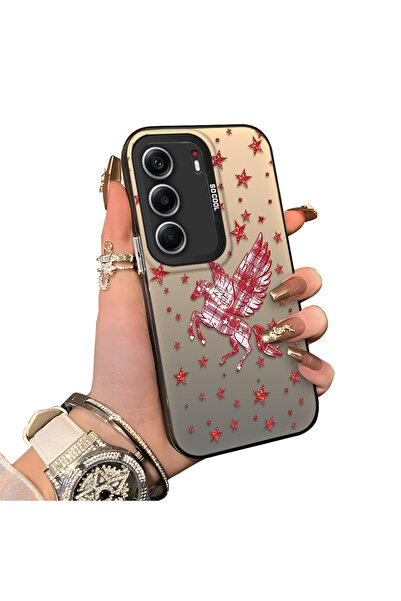 ucuc حافظة حماية عدسة سيليكون خلفية صلبة متوافقة مع تكنو كامون 40، طراز ستار ...