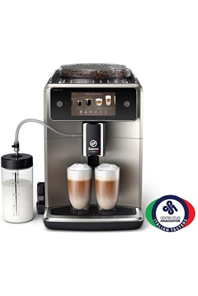 Philips Fully Automatic Espresso Machine Saeco Xelsis Deluxe SM8782/30 15 Bar