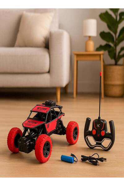 Rally Remote Control Climbing Car for Kids – Electric 4WD Off-Road Vehicle wi...
