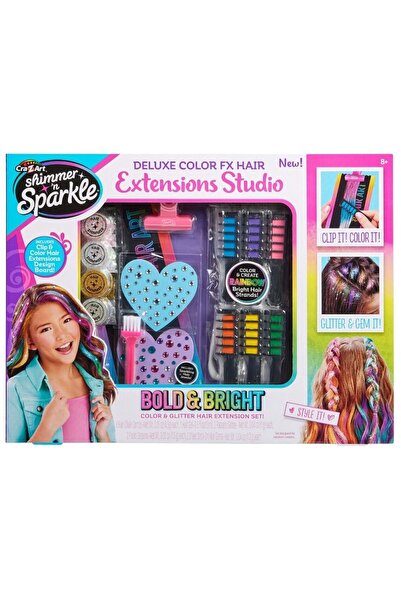 Noriel Set de extensii de păr Cra-Z-Art Color FX Hair Extensions Studio