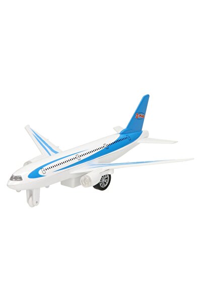 Avaleea Avion de jucărie cu lumini și sunete realiste, sistem de tragere înap...
