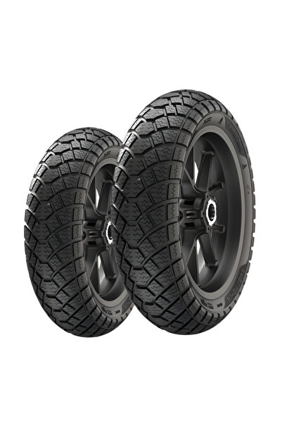 TÜRKMOPET Honda NSC110 Dio 80/90-14 ve 90/90-14 Winter 2 Tubeless Ön Arka Las...
